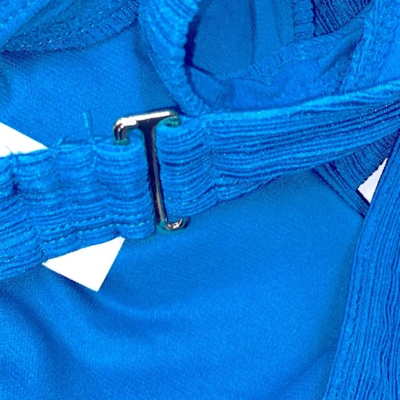 Time & Tru turquoise bikini swimsuit size XLarge - Picture 8 of 8